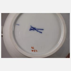 Meissen Mokkaservice "Blume 2 schräg"