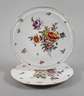 Meissen Paar Tortenplatten "Blumenbukett"