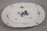Meissen ovale Anbietschale Fruchtmalerei