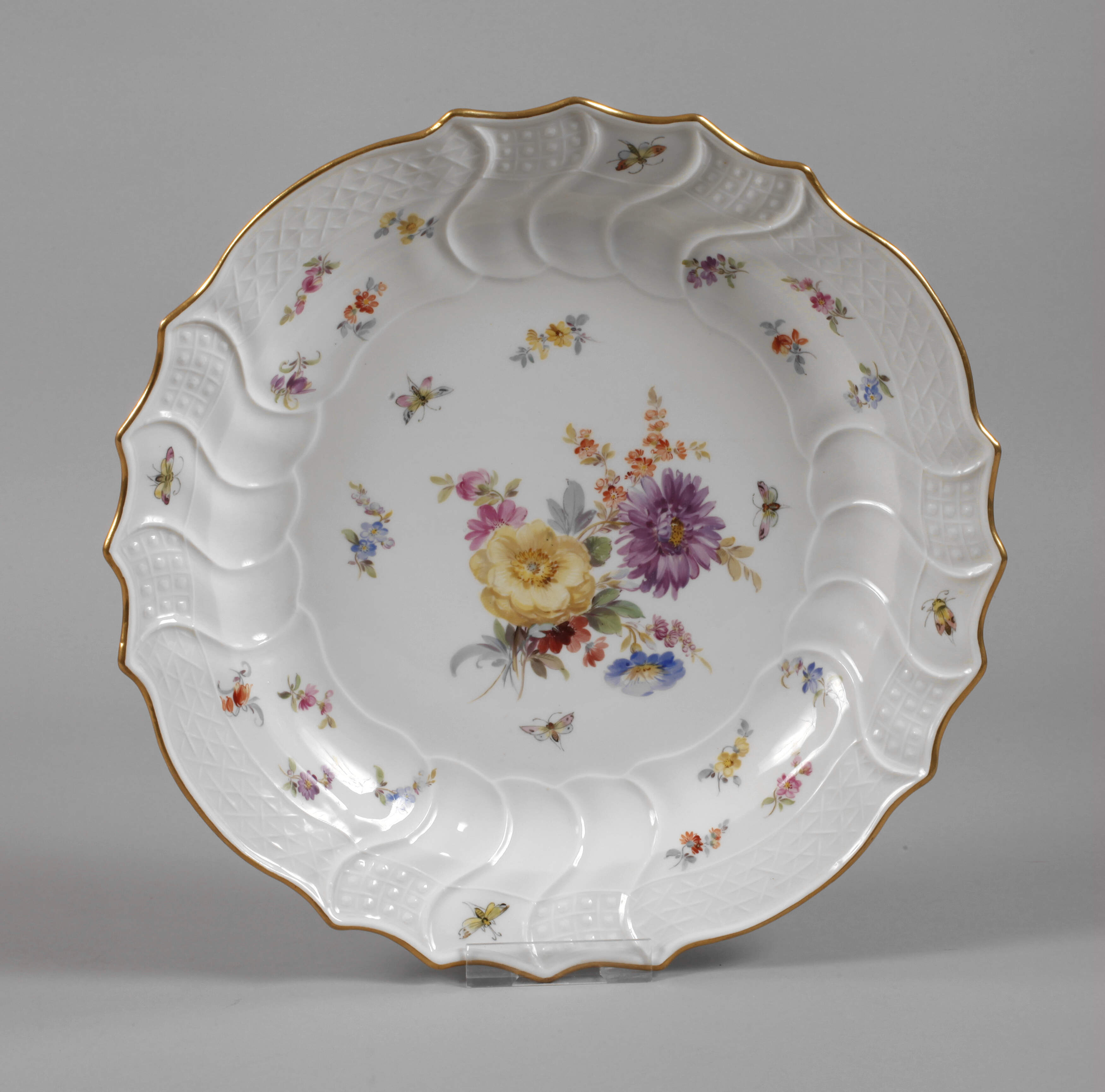 Meissen Schale aus dem Service Kaiser Wilhelm II.