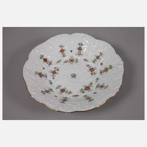 Meissen Reliefschale "Indische Blumenmalerei"