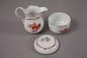 Meissen Rest-Kaffeeservice "Indische Malerei, rot"