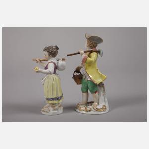Meissen Paar Gärtnerkinder