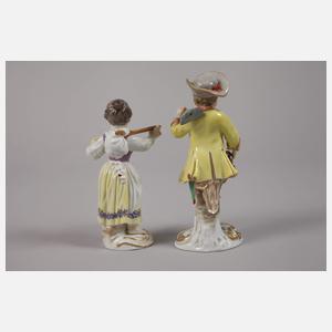 Meissen Paar Gärtnerkinder