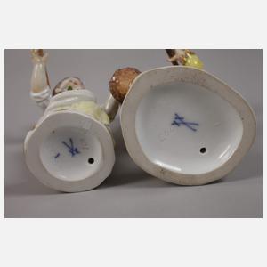 Meissen Paar Gärtnerkinder