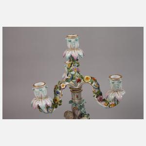 Meissen Paar prunkvolle "Figurenleuchter"