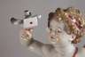 Meissen "Amor mit Brieftaube und Herz"
