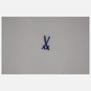 Meissen Sauciere und Dessertteller "Floral"