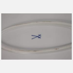 Meissen ovale Anbietschale "Floral"