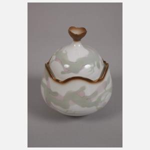 Meissen drei Teegedecke und Zuckerdose "Floral"