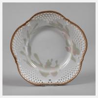 Meissen kleiner Durchbruchteller "Floral"111