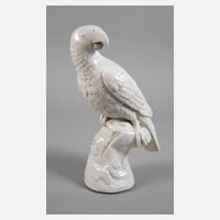 Nymphenburg "Papagei auf Natursockel"111