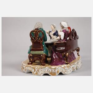 Rudolstadt-Volkstedt Die Kartenspieler