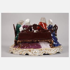 Rudolstadt-Volkstedt Die Kartenspieler