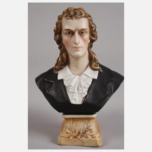 Rudolstadt-Volkstedt kleine Büste "Schiller"