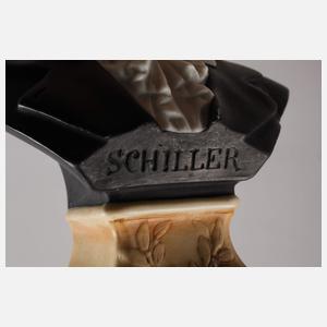 Rudolstadt-Volkstedt kleine Büste "Schiller"