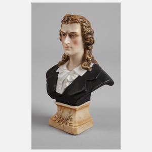 Rudolstadt-Volkstedt kleine Büste "Schiller"