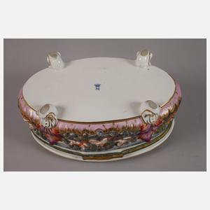 Rudolstadt-Volkstedt Prunkdose Capodimonte-Stil