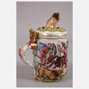 Rudolstadt-Volkstedt Walzenkrug Capodimonte-Stil