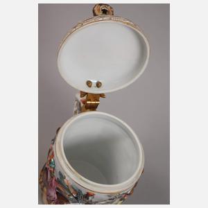 Rudolstadt-Volkstedt Walzenkrug Capodimonte-Stil