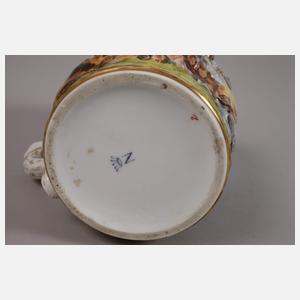Rudolstadt-Volkstedt Walzenkrug Capodimonte-Stil