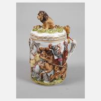 Rudolstadt-Volkstedt Walzenkrug Capodimonte-Stil111