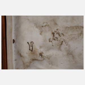 Rudolstadt-Volkstedt Paar Reliefbilder Amoretten