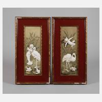 Rudolstadt-Volkstedt Paar Reliefbilder Amoretten111