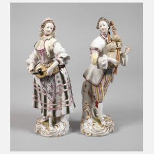 Rudolstadt-Volkstedt musizierendes Rokokopaar