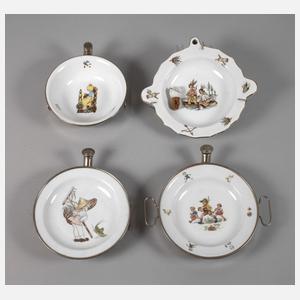 Konvolut Warmhalteteller Kindermotiv