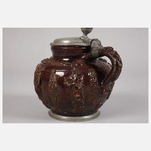 Seltener Bunzlauer Apostelkrug