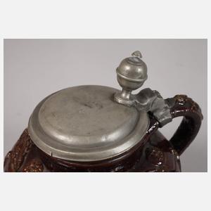 Seltener Bunzlauer Apostelkrug