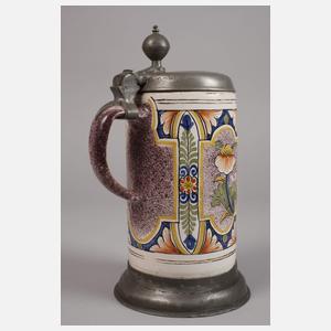 Erfurter Fayencewalzenkrug