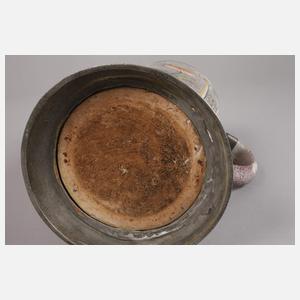 Erfurter Fayencewalzenkrug