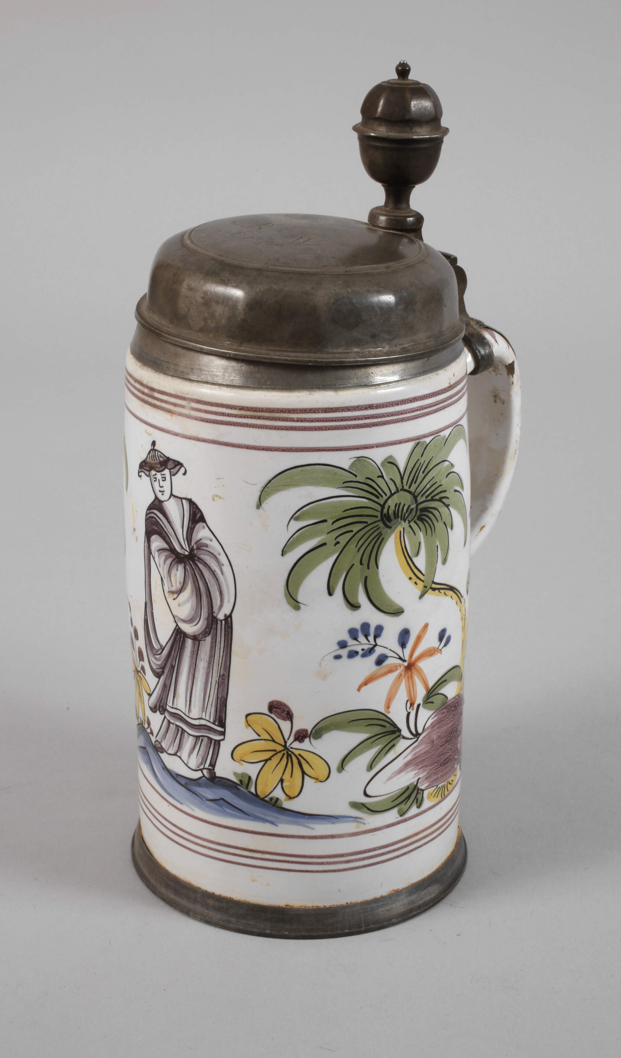 Thüringer Fayencewalzenkrug