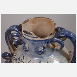 Paar Deckelvasen Savona