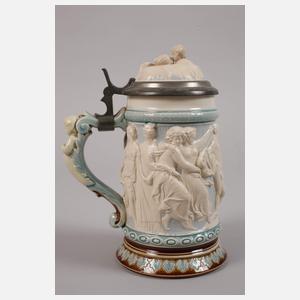 Villeroy & Boch Figurenkrug "Allegorie auf den Tanz"