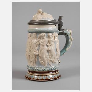 Villeroy & Boch Figurenkrug "Allegorie auf den Tanz"