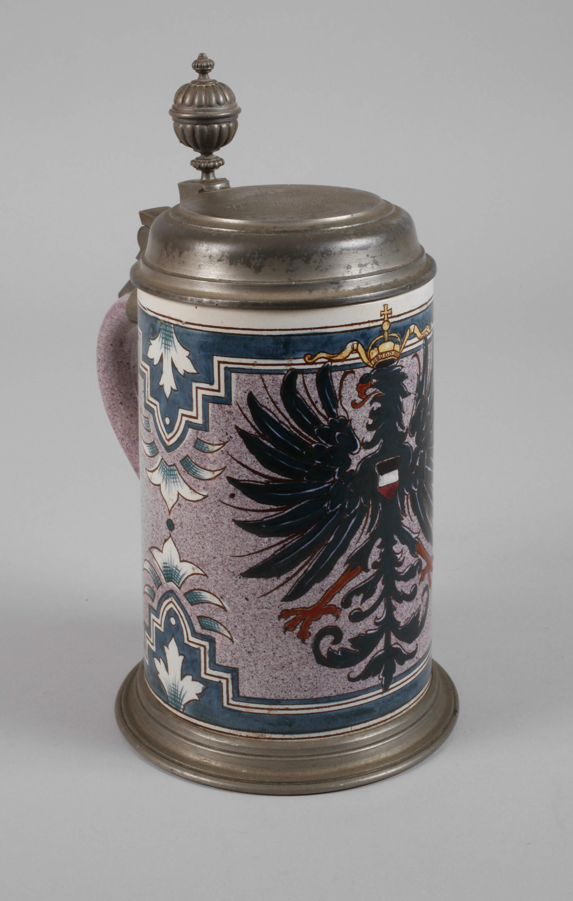 Villeroy & Boch Steingut-Krug mit Deutschem Adler