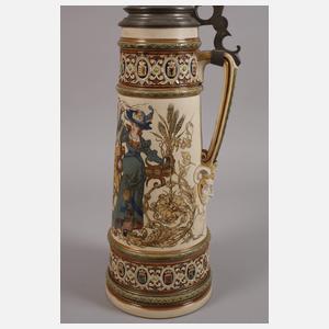 Villeroy & Boch übergroßer Bierhumpen Historismus