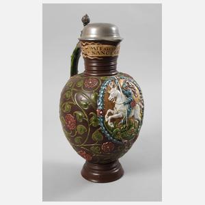 Villeroy & Boch große Schenkkanne "St. Georg"