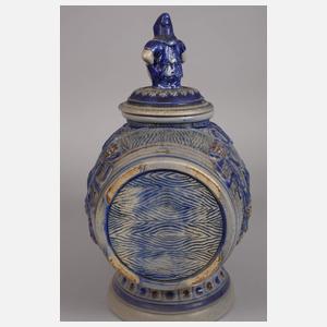 Weinfass mit Zwergen