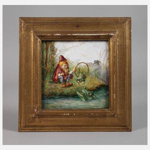 Fliesenbild Heinrich Schlitt attr.