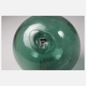 Zehn Glaskugeln für Fischernetze