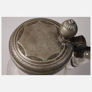 Wappenkrug des Hauses Burgund 1724