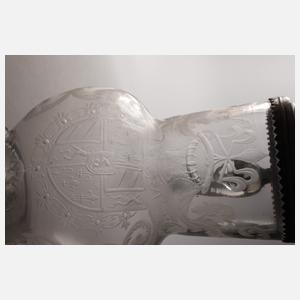 Wappenkrug des Hauses Burgund 1724