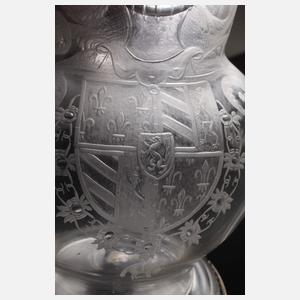 Wappenkrug des Hauses Burgund 1724