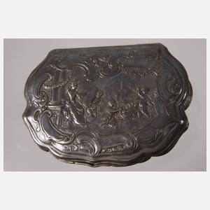 Barocke Tabatiere Silber Paris