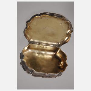 Barocke Tabatiere Silber Paris
