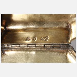 Barocke Tabatiere Silber Paris